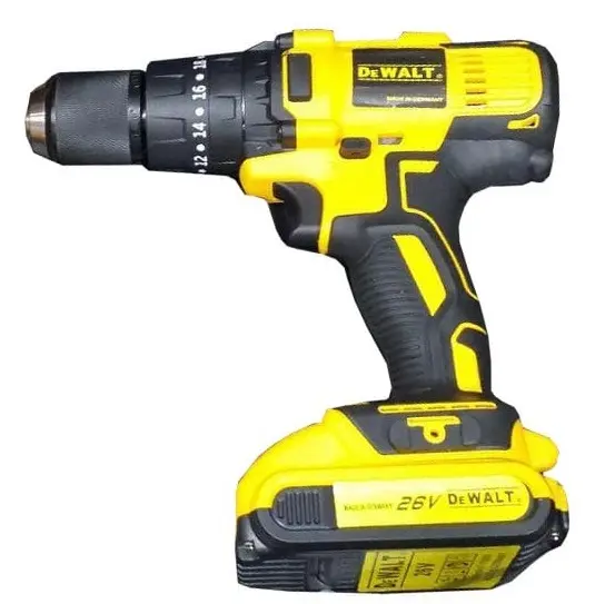 دریل شارژی دیوالت 26 ولت 26V Dewalt Cordless Drill