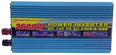 مبدل برق خودرو کوانتوم 2600 وات Quantum 2600W