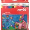 مداد رنگی 24 عددی اونر Owner 24Color Pencil 1575631712owner 24color 1