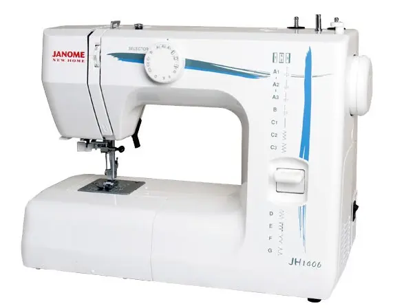 چرخ خیاطی و گلدوزی ژانومه JANOME SEWING MACHINE JH1406