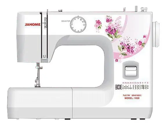 چرخ خیاطی و گلدوزی ژانومه Janome Sewing Machine 1820