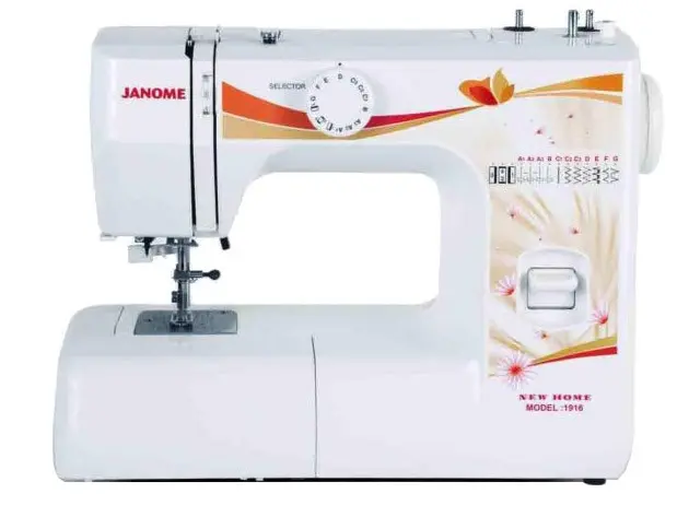 چرخ خیاطی و گلدوزی ژانومه JANOME SEWING MACHINE 1916
