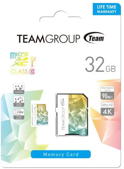 کارت حافظه تیم گروپ 32 گیگا بایت کلاس 10 TEAMGROUP microSDXC
