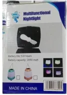 اسپیکر بلوتوثی روشن شونده چند منظوره Multifunctional Night Light CF-328