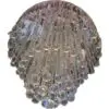 لوستر سقفی کریستالی Crystal ceiling chandelier 60CM 1580471447 6 5