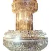 لوستر کریستالی کلاسیک طرح سلطنتی 8006 Crystal Chandelier 80CM 1580640290851860 6