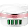 هاب 4 پورت و چراغ خواب الدینیو LDNIO A4406 Hub and LED lamp 1581203141a6704 6