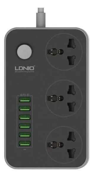 شارژر USB و چندراهی برق الدینیو LDNIO SC3604 Charger And Power Strip