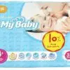 پوشک مای بیبی سری مهربان با پوست سایز 4 بسته 32 عددی MY BABY 1581435879molfix 58.1
