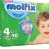 پوشک مولفیکس 40 عددی سایز 4 Molfix Diaper 1581502048yenidogan 8 1 1 1 1