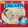 پوشک بچه ببم مدل New سایز 4 بسته 34 عددی Bebem New 1581502999molfix 40