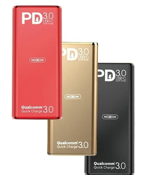 پاور بانک 10000 میلی آمپر Moxom PD 3.0 Power Bank