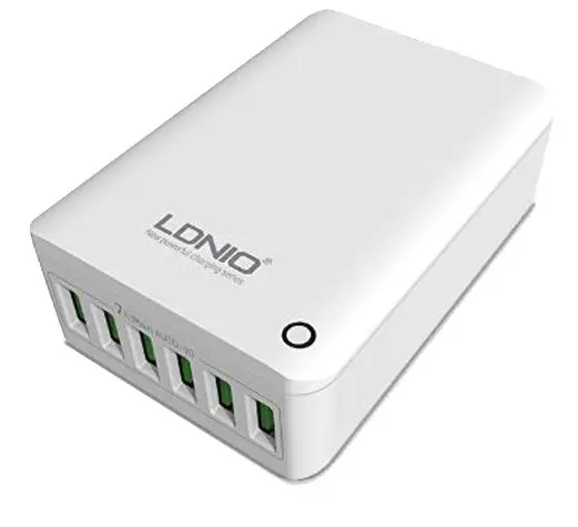 شارژر دیواری الدینیو LDINO A6703 Wall Quick Charger 6 Port