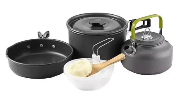ست قابلمه کوهنوردی 10 پارچه مدل DS-308
