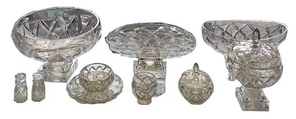 سرویس کریستال طرح فرانسه 12 نفره Serving Set Crystal 50 pcs