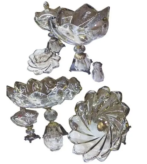 سرویس کریستال پردیس فرانسه 60 پارچه 12 نفره Crystal 60 pieces