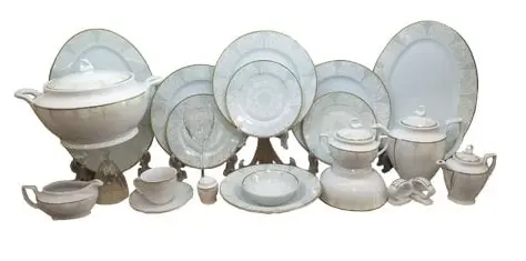 سرویس چینی استخوانی 155 پارچه Bone Chinese Dining Service