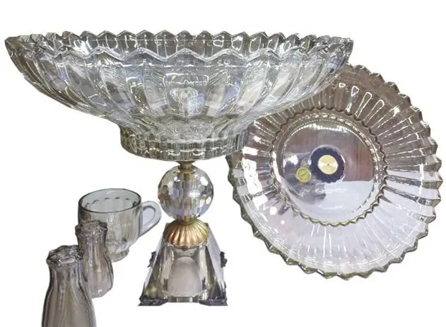 سرویس کریستال طرح فرانسه 52 پارچه 12 نفره Crystal 52 pieces