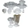 سرویس کریستال سفید بلورین فرانسه 52 پارچه 12 نفره Crystal 52pieces 1584188954mx s401 4