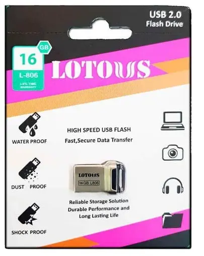 فلش مموری لوتوس 16 گیگابایت LOTOUS L806 16GB