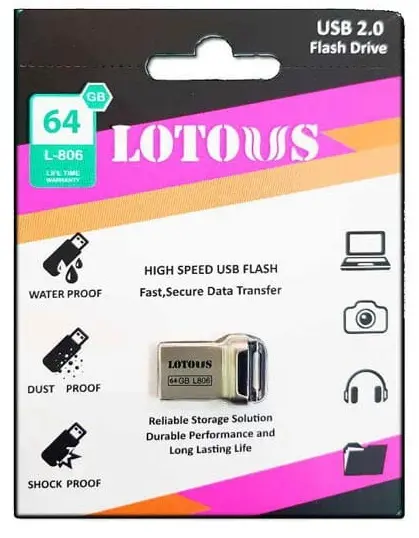 فلش مموری لوتوس 64 گیگابایت LOTOUS L806 64GB