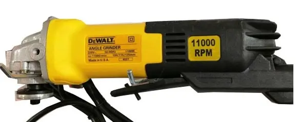 دستگاه مینی سنگ دیوالت 1100 وات D4037 Dewalt Angle Grinder