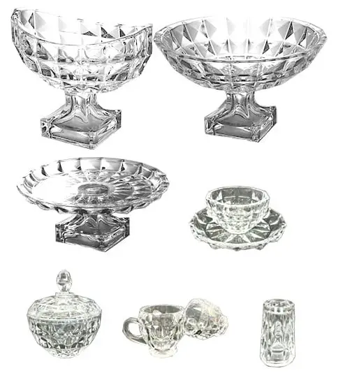 سرویس پذیرایی کریستال 6 نفره آکوامارین Aquamarine