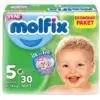 پوشک مولفیکس 30 عددی سایز 5 Molfix Size 5 Diaper 1 پوشک مولفیکس 30 عددی سایز 5 Molfix Size 5 Diaper 1584629432molfix 30