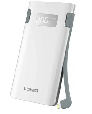 شارژر همراه مدل PL1004 ظرفیت 10000 میلی آمپر LDNIO PL1004