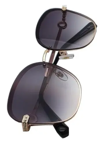 عینک آفتابی زنانه ی فشن مارک دار Fashion Sunglasses UV400