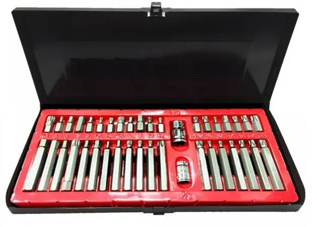 مجموعه 40 عددی سری آچار آلن ستاره ای Ratchet Wrench