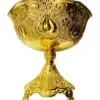 شکلات خوری فلزی طلایی کد 23051 GOLD PLATED 159332244423051 7