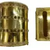 ست سطل آشغال و دستمال کاغذی آبکاری طلا Gold plating F0073 1593586953mma 300 4
