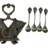 جا قاشق و چنگال نقره ای Spoon And Fork 1593931589standing kashkul 4