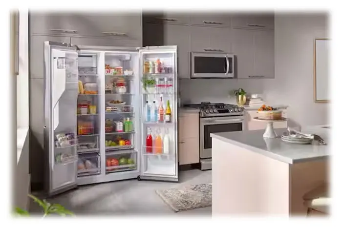 یخچال ساید بای ساید ال جی 32 فوت J257