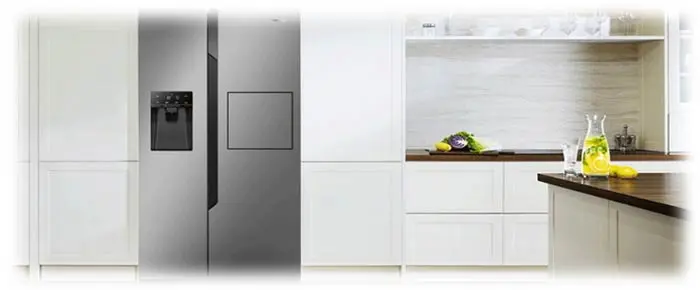 یخچال ساید بای ساید هایسنس RS696N4BGU