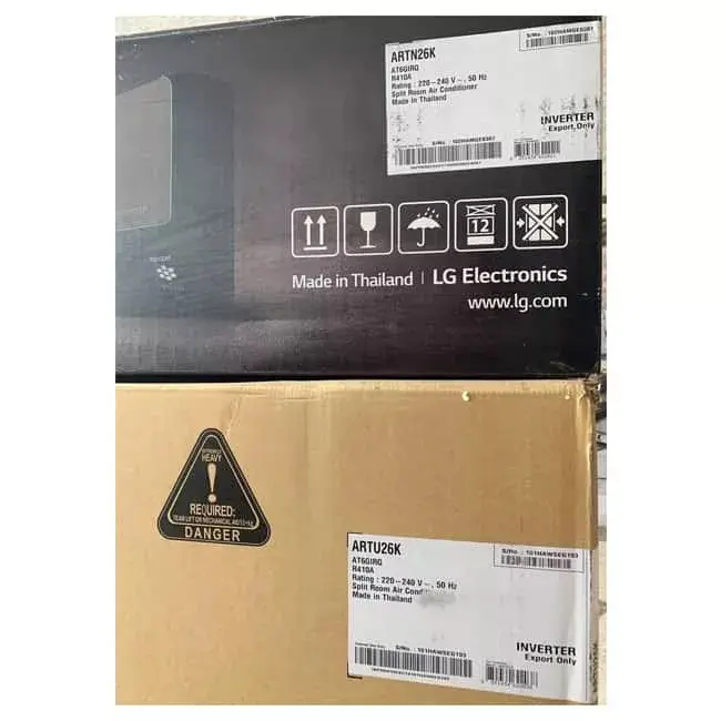 کولر گازی ال جی 26000 دوال اینورتر ARTN26T4