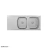 سینک ظرفشویی دیروک 115 سانتی DIR2616SS Dirok sink dir2616ss 2