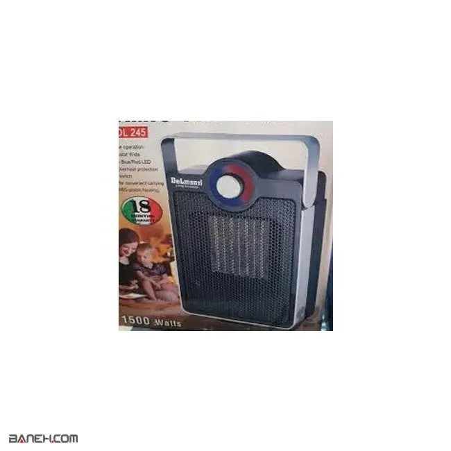 هیتر برقی سرامیکی دلمونتی DL245 Delmonti Fan Heater dl245 2.jpg