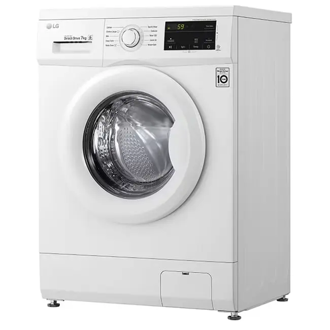ماشین لباسشویی ال جی 2J3 مدل 7 کیلویی سفید