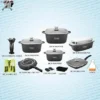 سرویس قابلمه چدن مربعی ناسا Nasa Cookware Set CNS-6029 kfoivb
