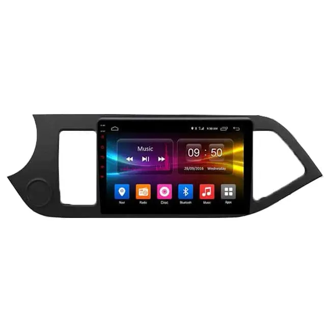 پخش فابریک خودرو کیا پیکانتو 2012 Kia Picanto 2012 Android