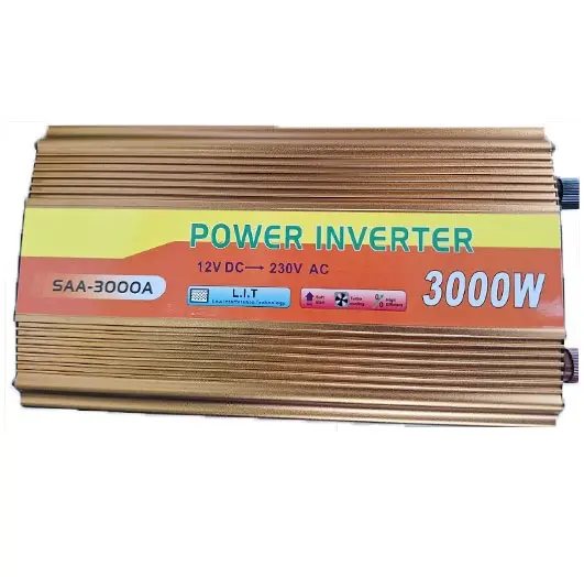 مبدل برق اینورتر خودرو مدل SAA-3000A