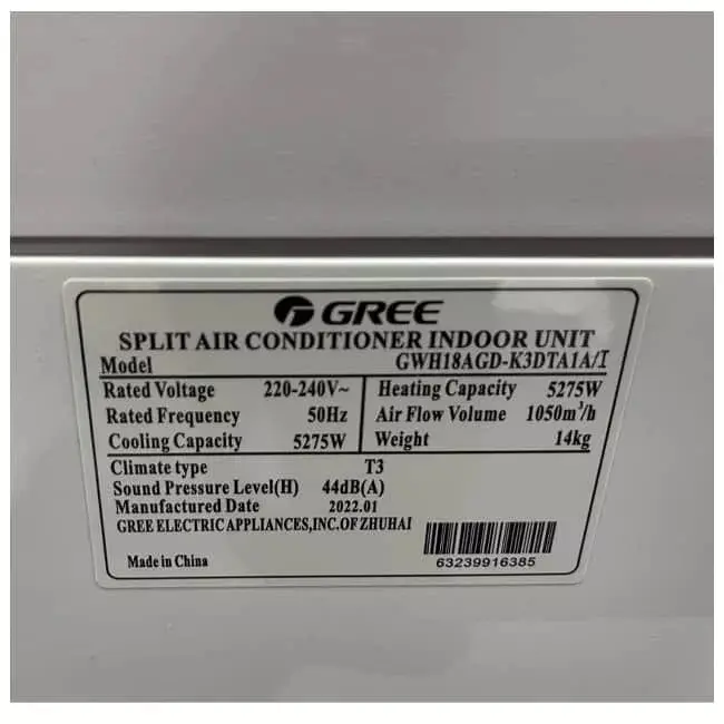 کولر گازی گری 30000 اینورتر مدل V4`MATIC-B30H1