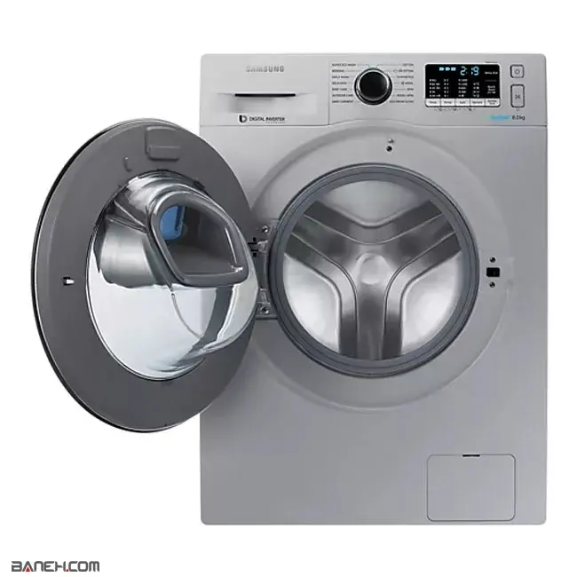 ماشین لباسشویی سامسونگ 8 کیلویی ww80k5410 ادواش