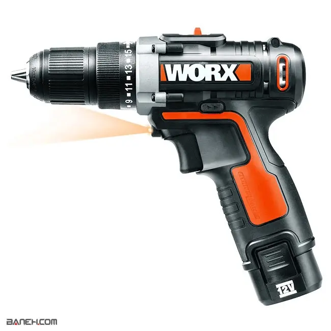 دریل شارژی ورکس 12 ولت Worx WX128.4