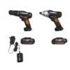 دریل شارژی چکشی و پیچ بند تقه ای ورکس WX386.9 wx291.9 wx386.9 wx291 2
