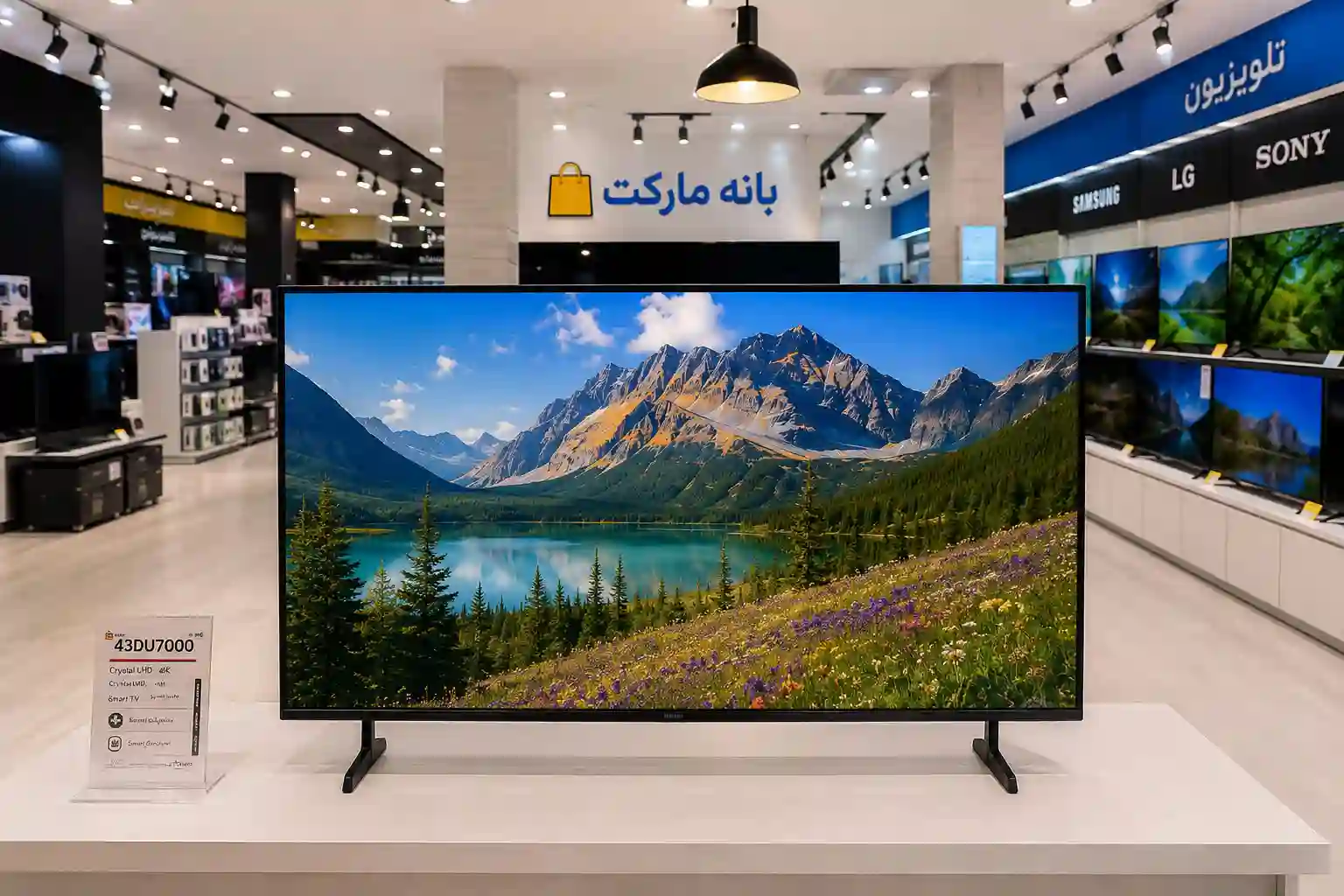 تلویزیون سامسونگ 43DU7000 3 تلویزیون سامسونگ 43DU7000
