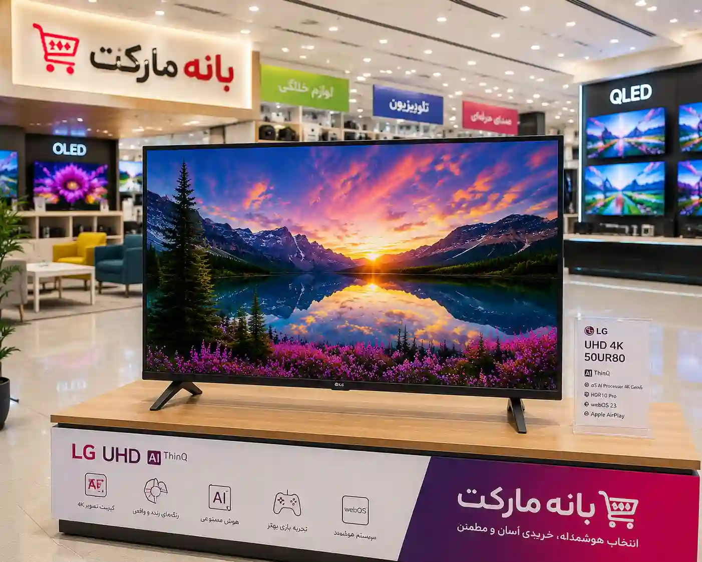 تلویزیون ال جی 50UR80006