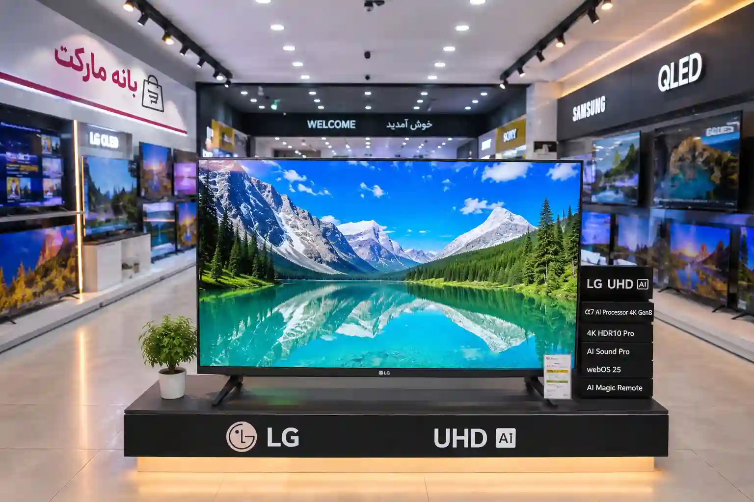 تلویزیون ال جی 50UA851